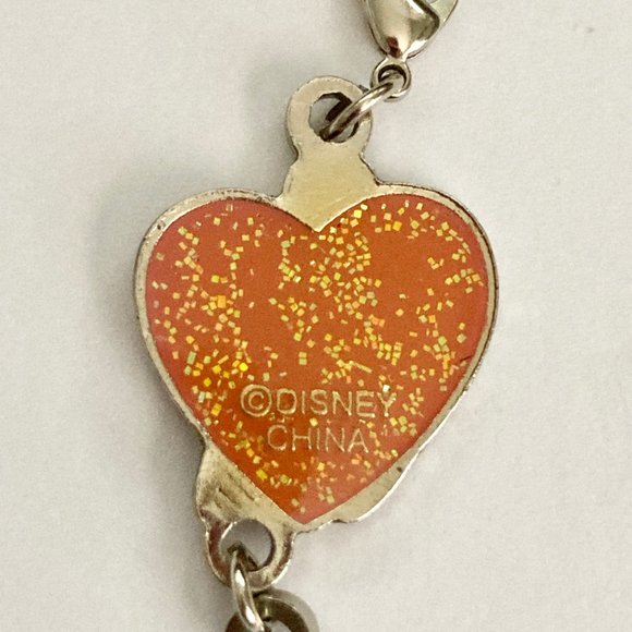 Vintage Disney Princess Cinderella Slipper Charm Clip On Bracelet Zipper Pull - Picture 4 of 10